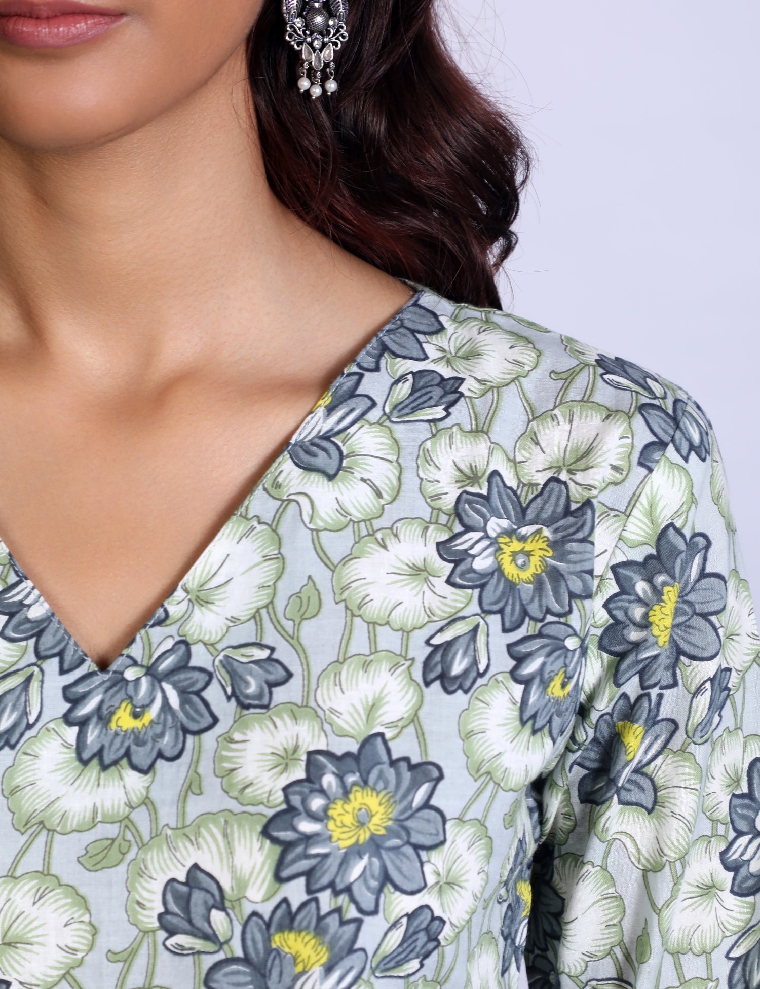 Liana Flared Short Kurti