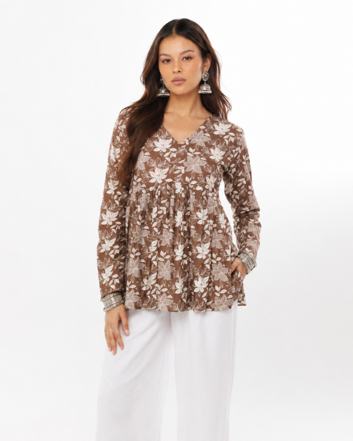 Samaria Flared Short Kurti