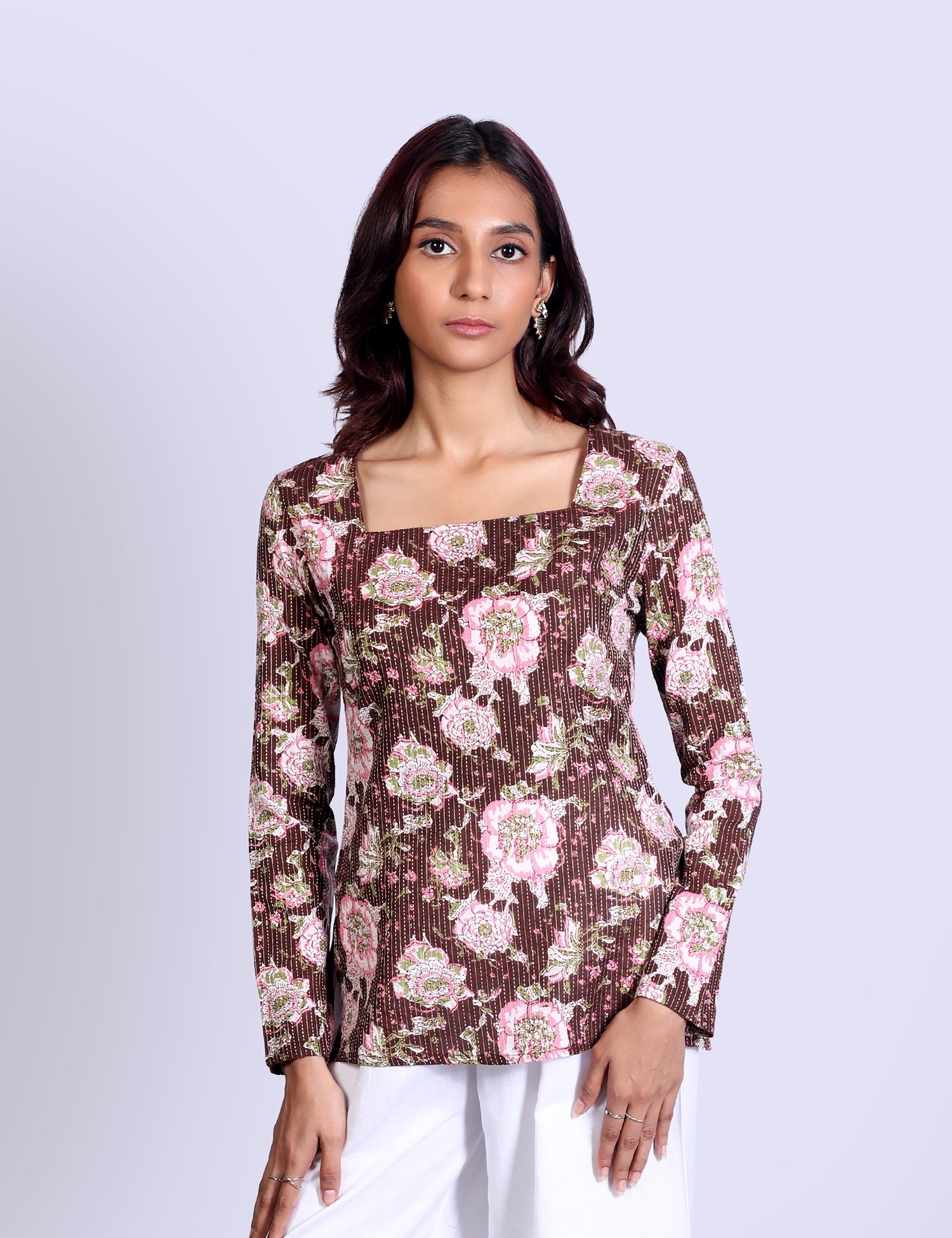 Naima Square neck short kurti
