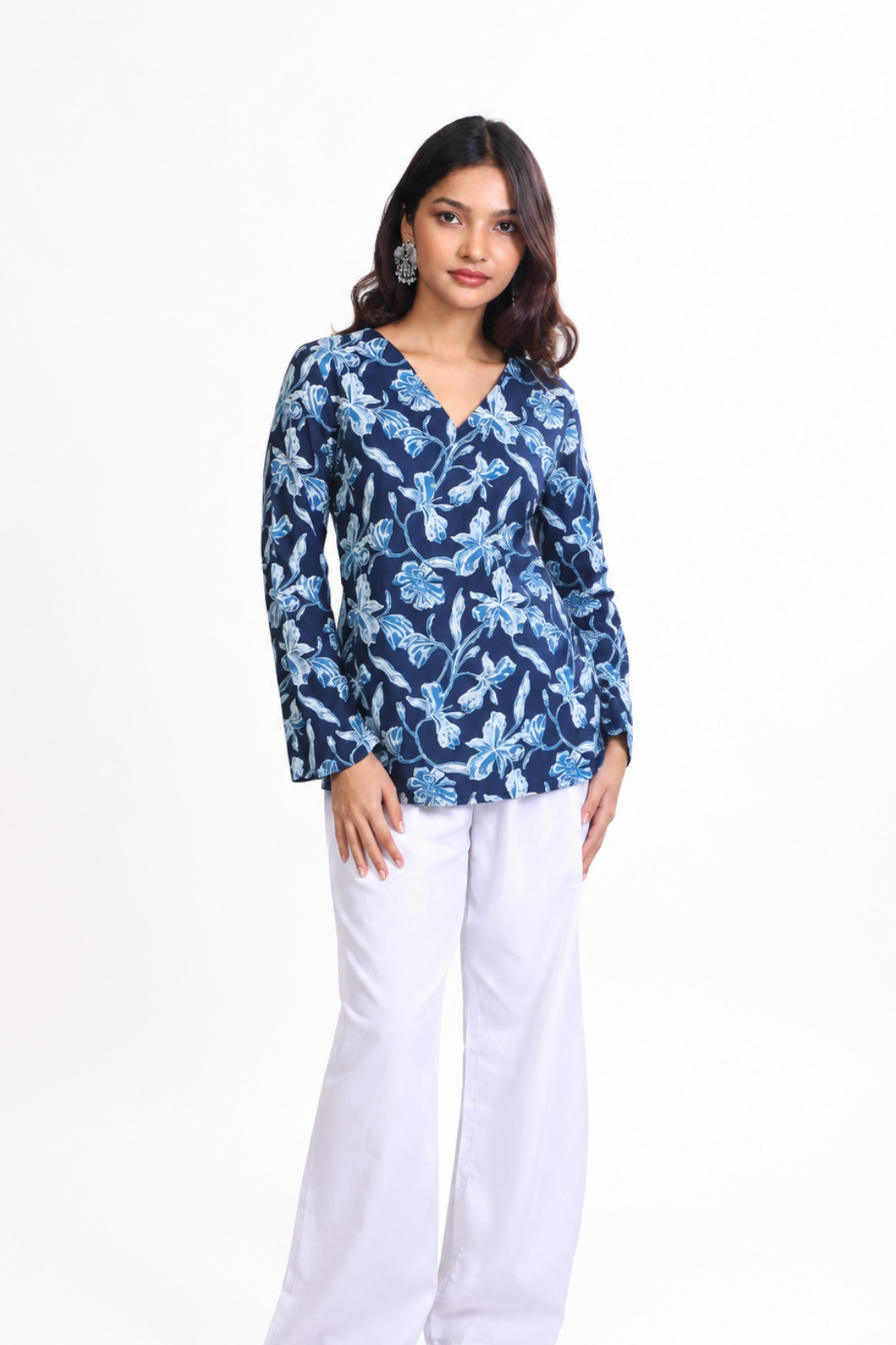 Misha Bell Sleeve Short Kurti