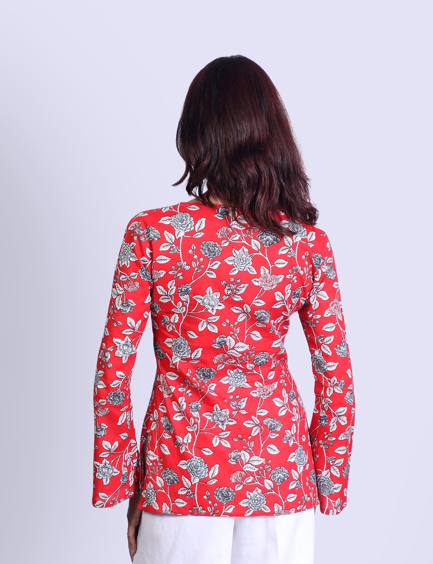 Samira Bell Sleeve Short Kurti