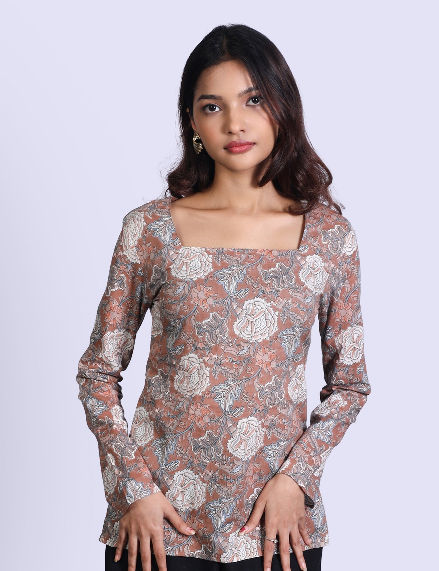 Shaya Square neck short kurti