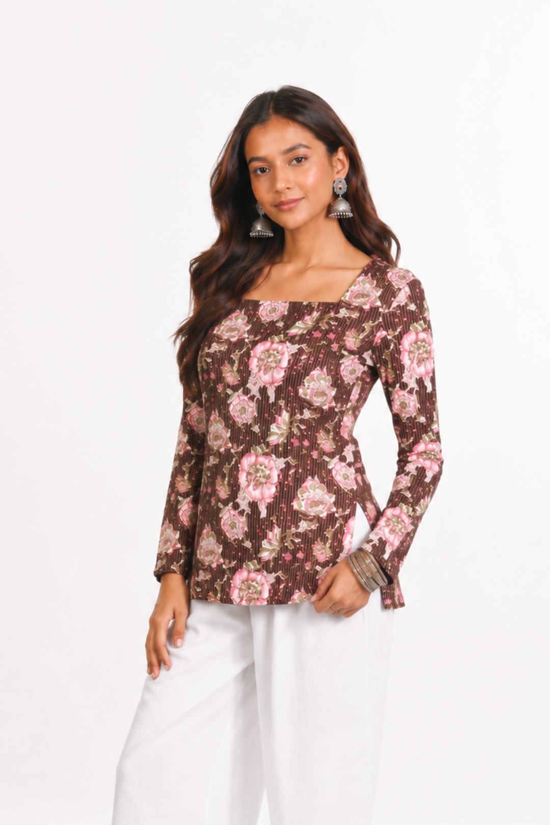 Naima Square neck short kurti