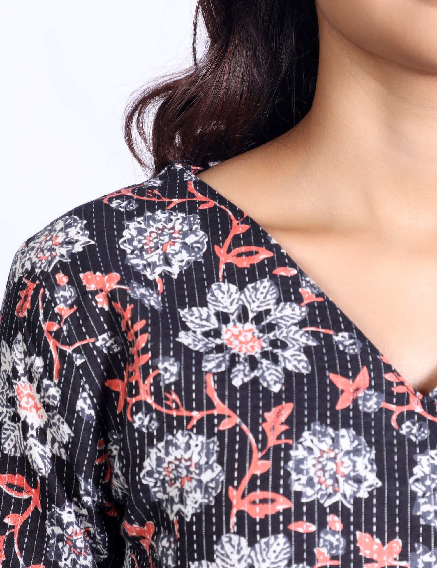 Caira Bell Sleeve Short Kurti