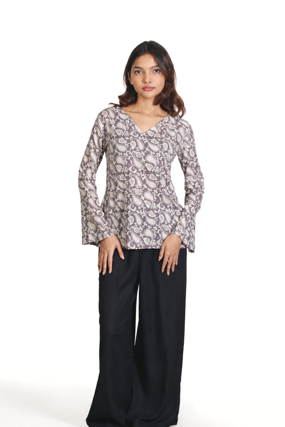 Saisha Bell Sleeve Short Kurti