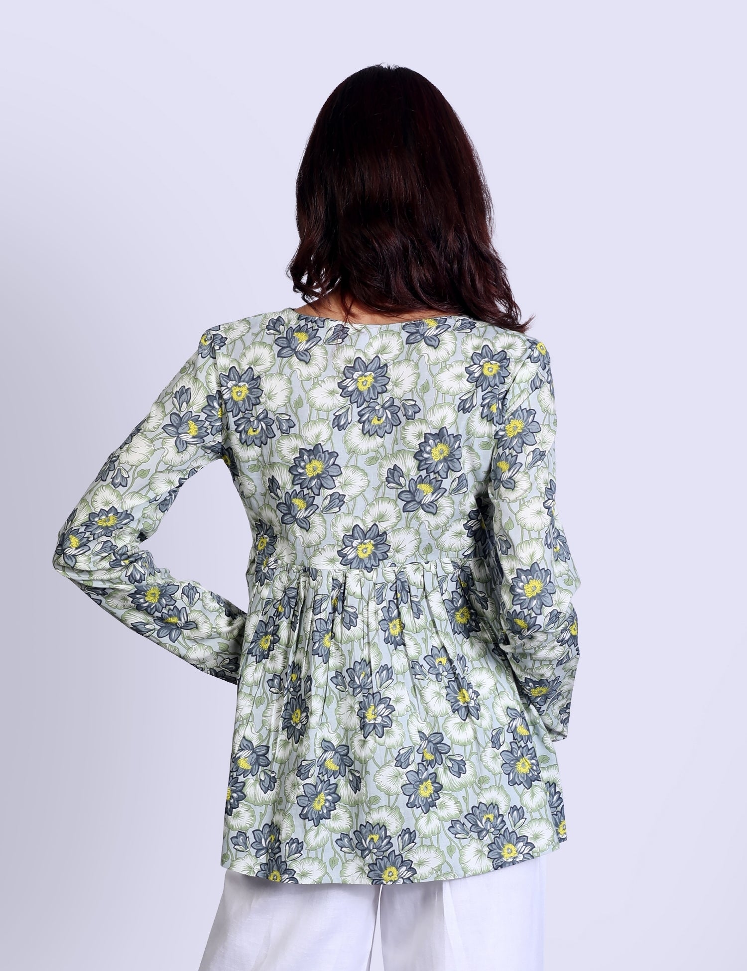 Liana Flared Short Kurti