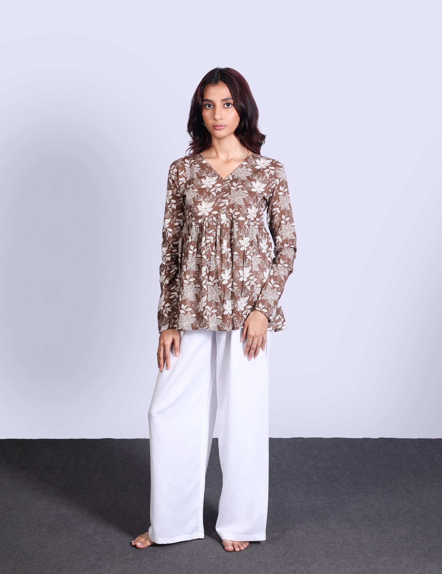 Samaria Flared Short Kurti