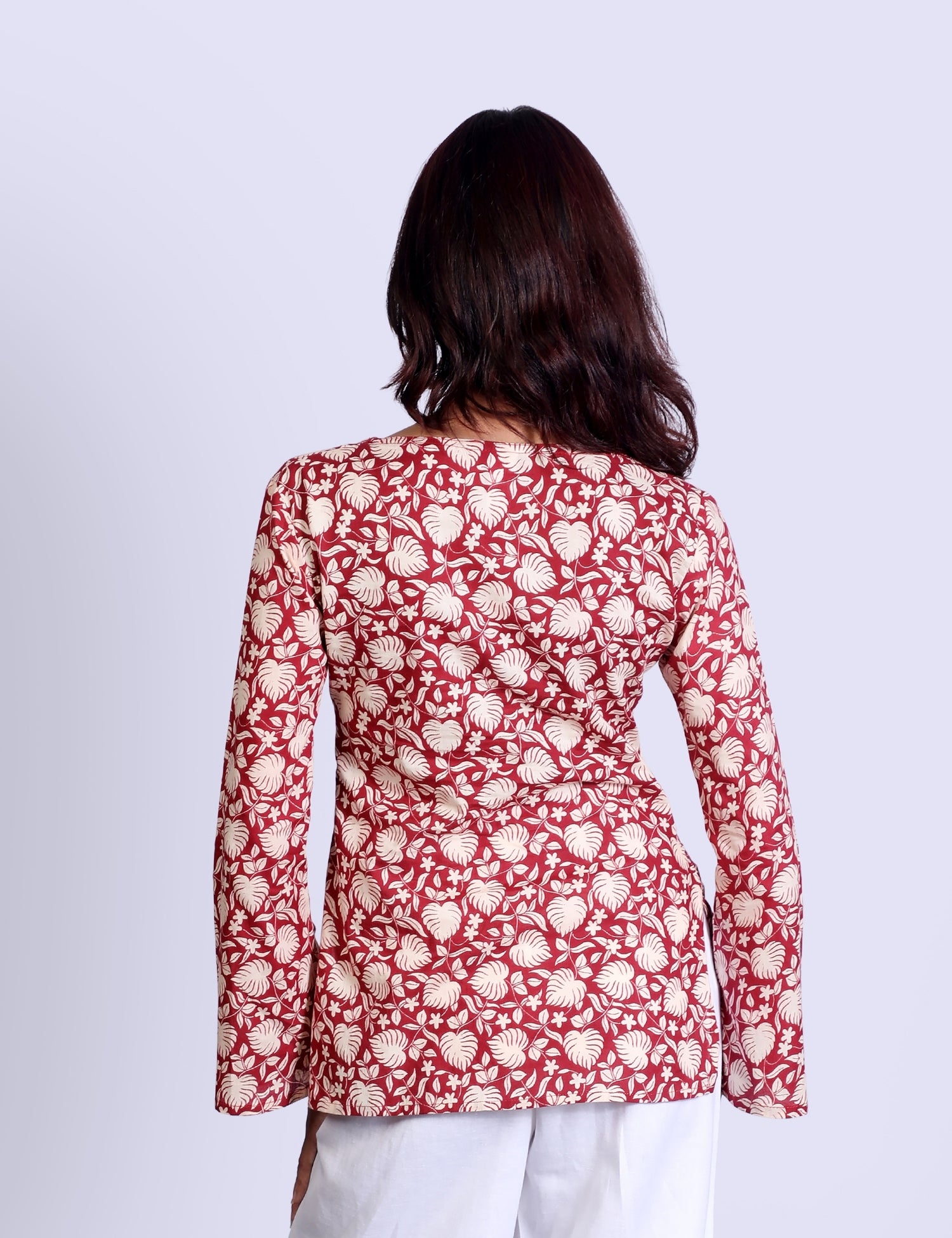 Aanya Bell Sleeve Short Kurti 