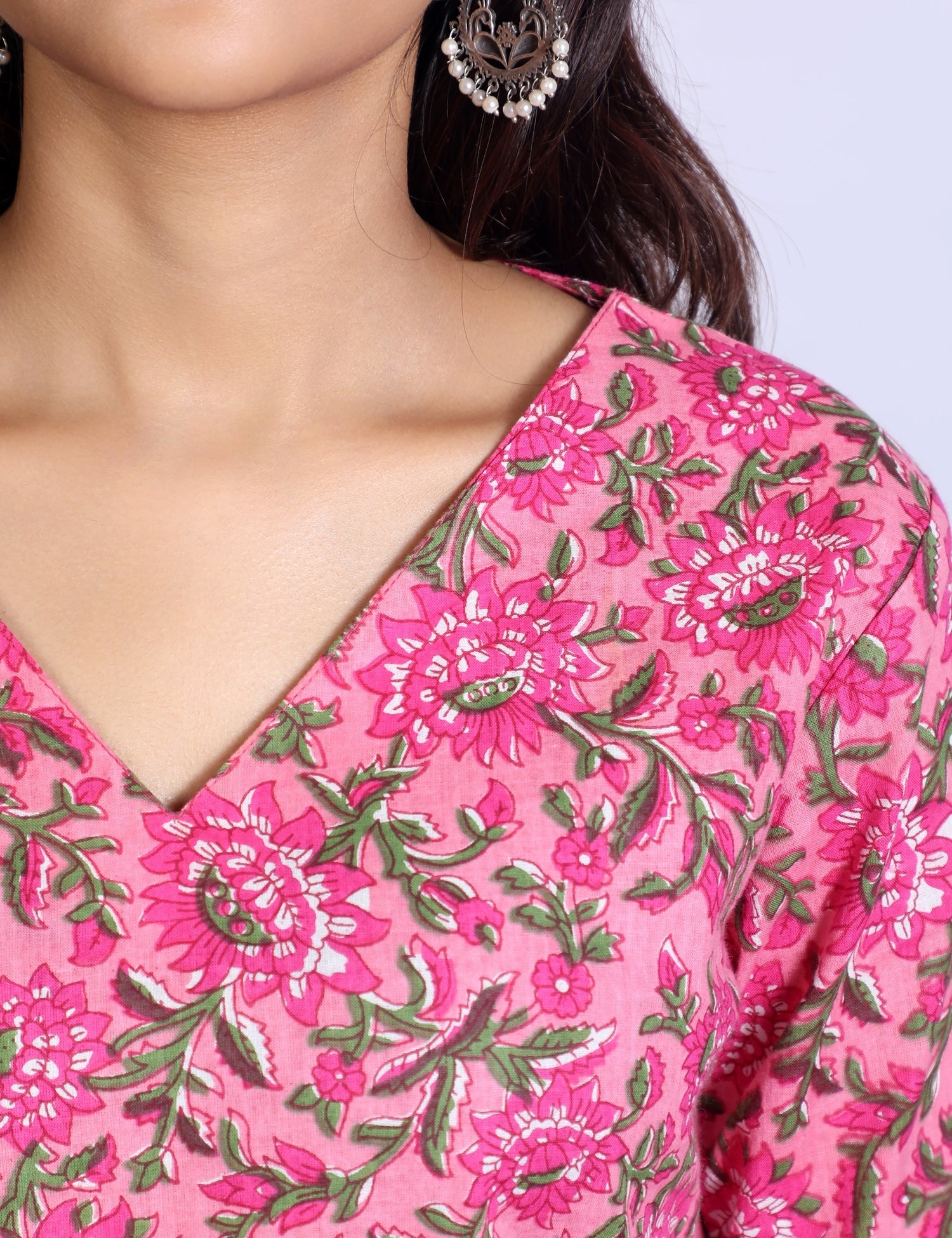 Sianna Bell Sleeve Short Kurti