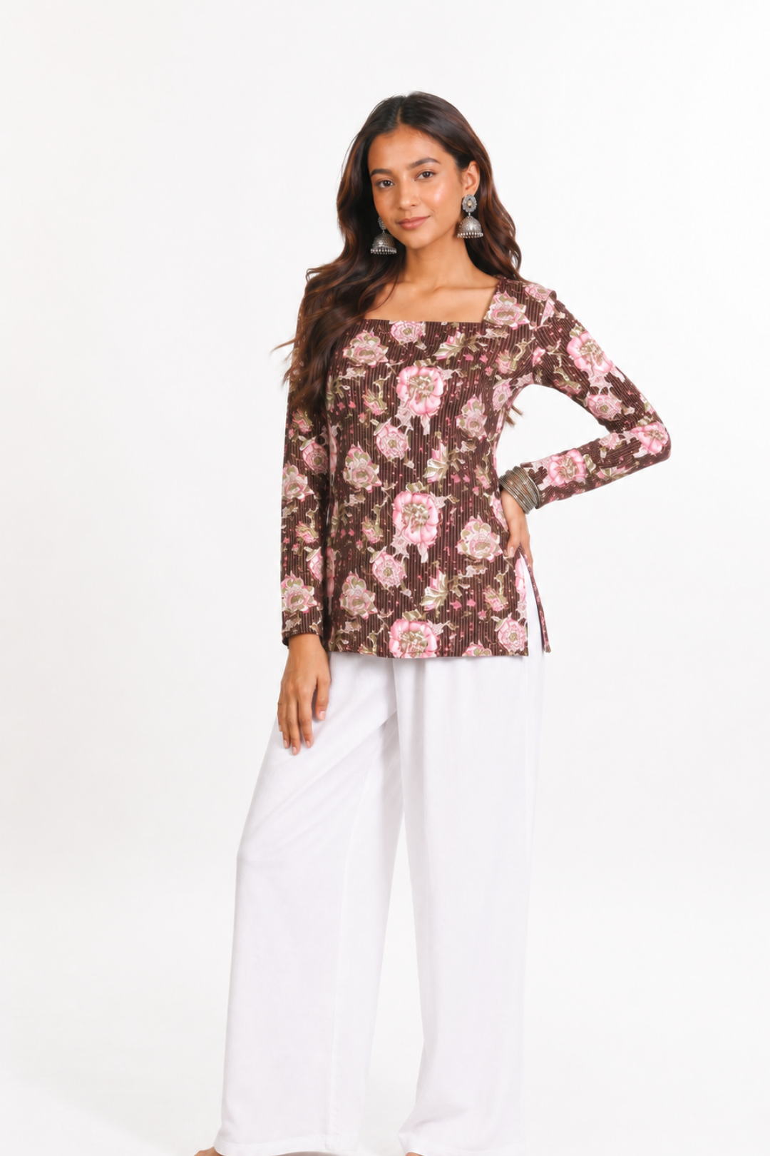 Naima Square neck short kurti