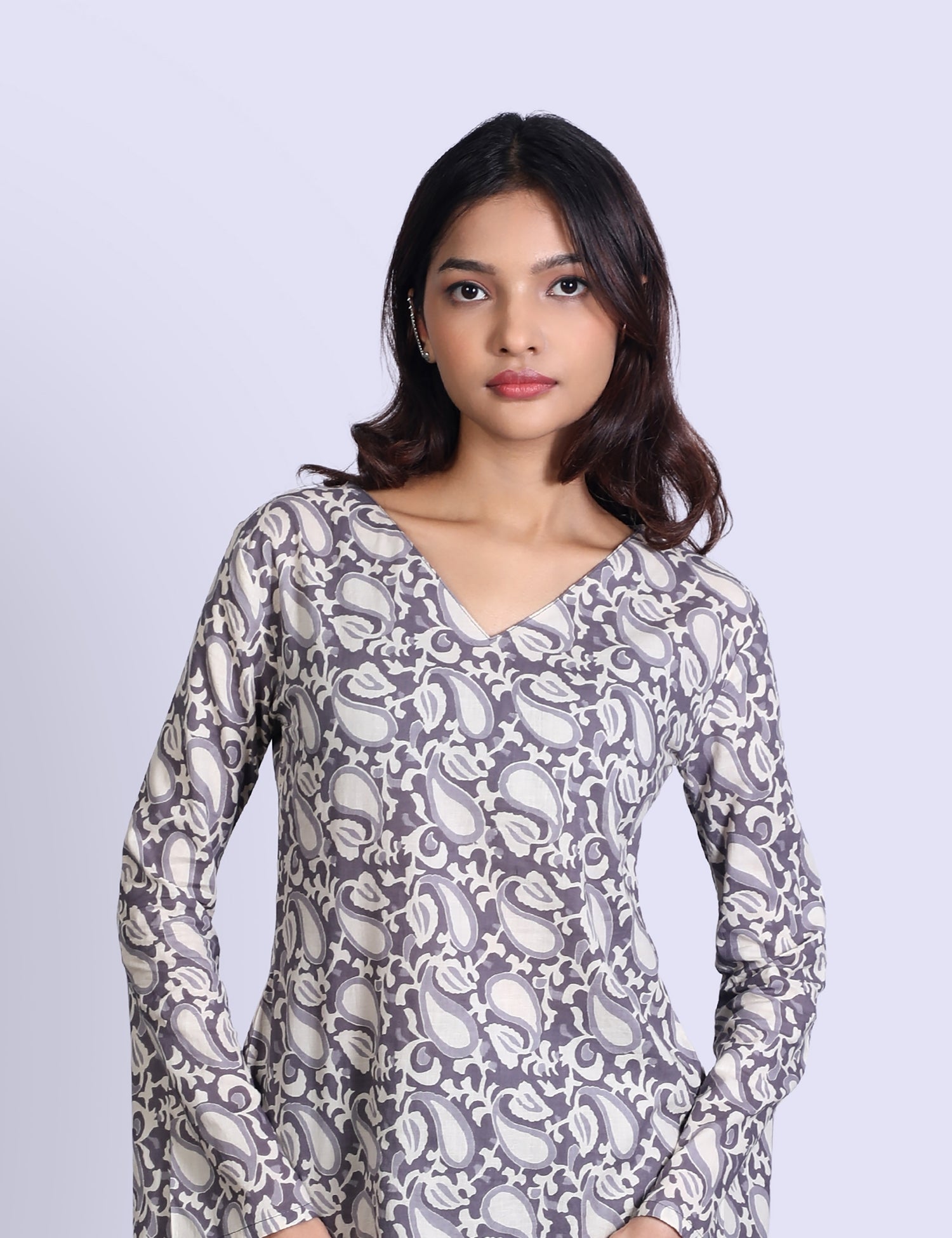 Saisha Bell Sleeve Short Kurti 