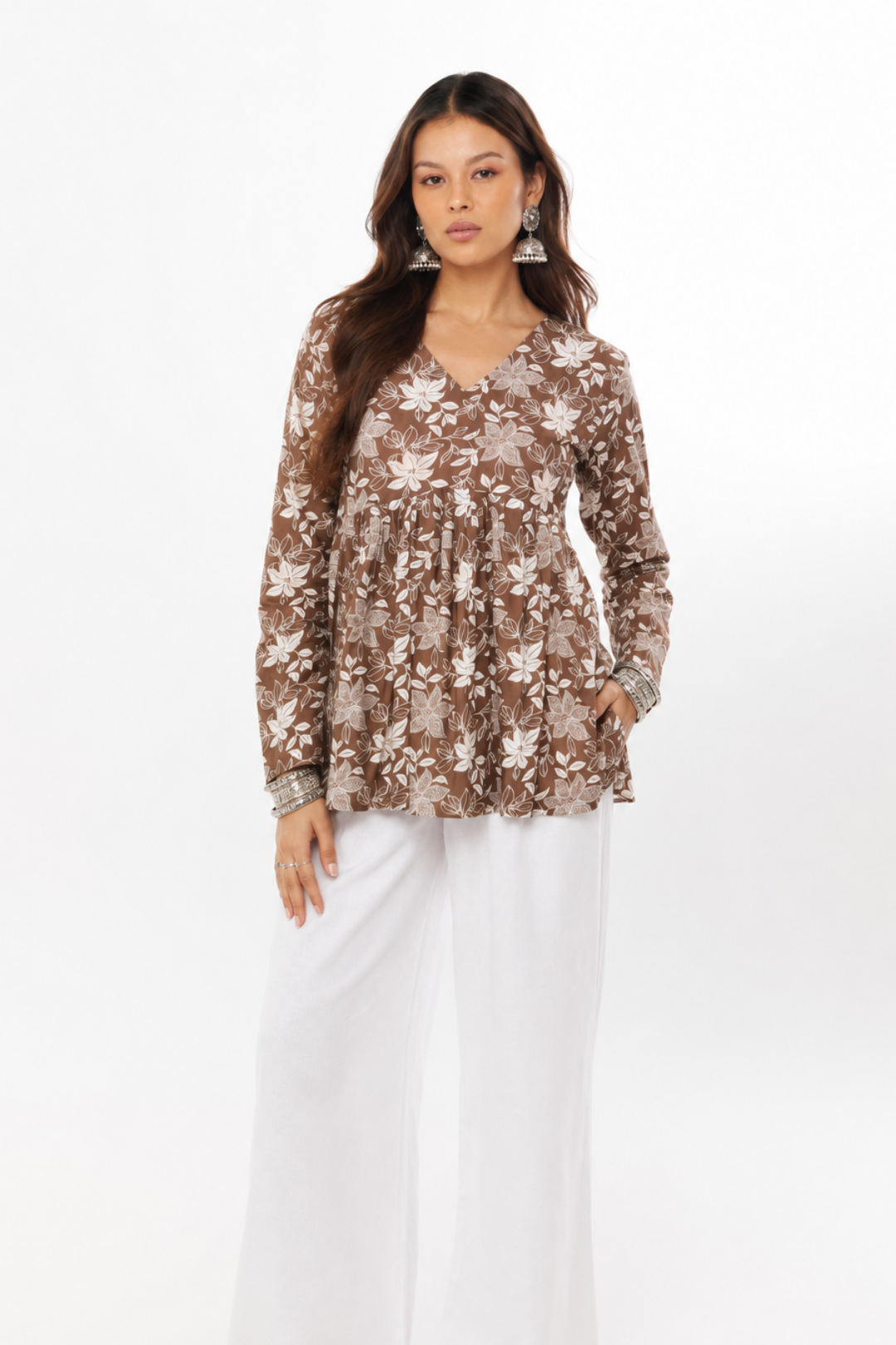 Samaria Flared Short Kurti